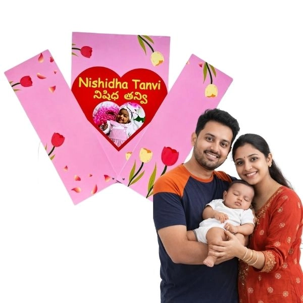 Customised Book Name Board for Girl