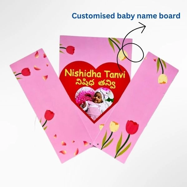 Customised Book Name Board for Girl