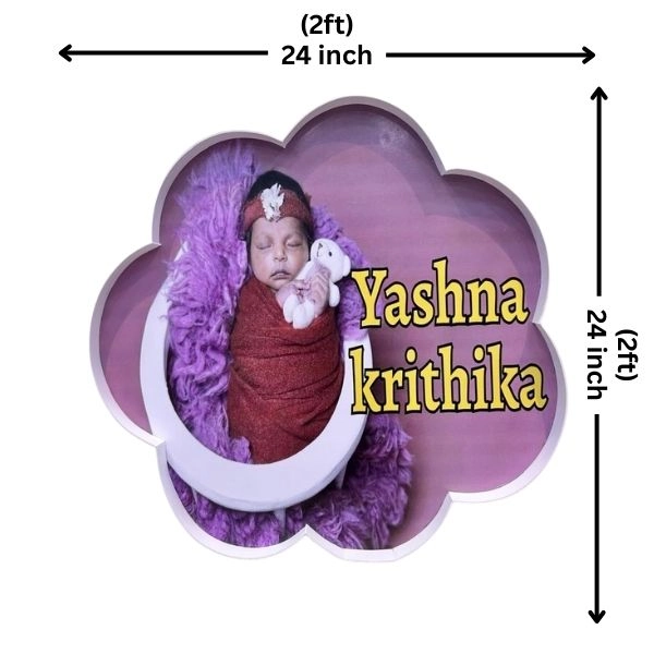 Cloud Theme Name Reveal Board