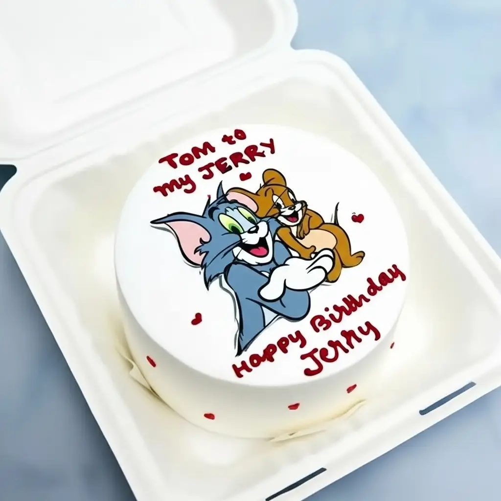 Tom and Jerry Bento Cake