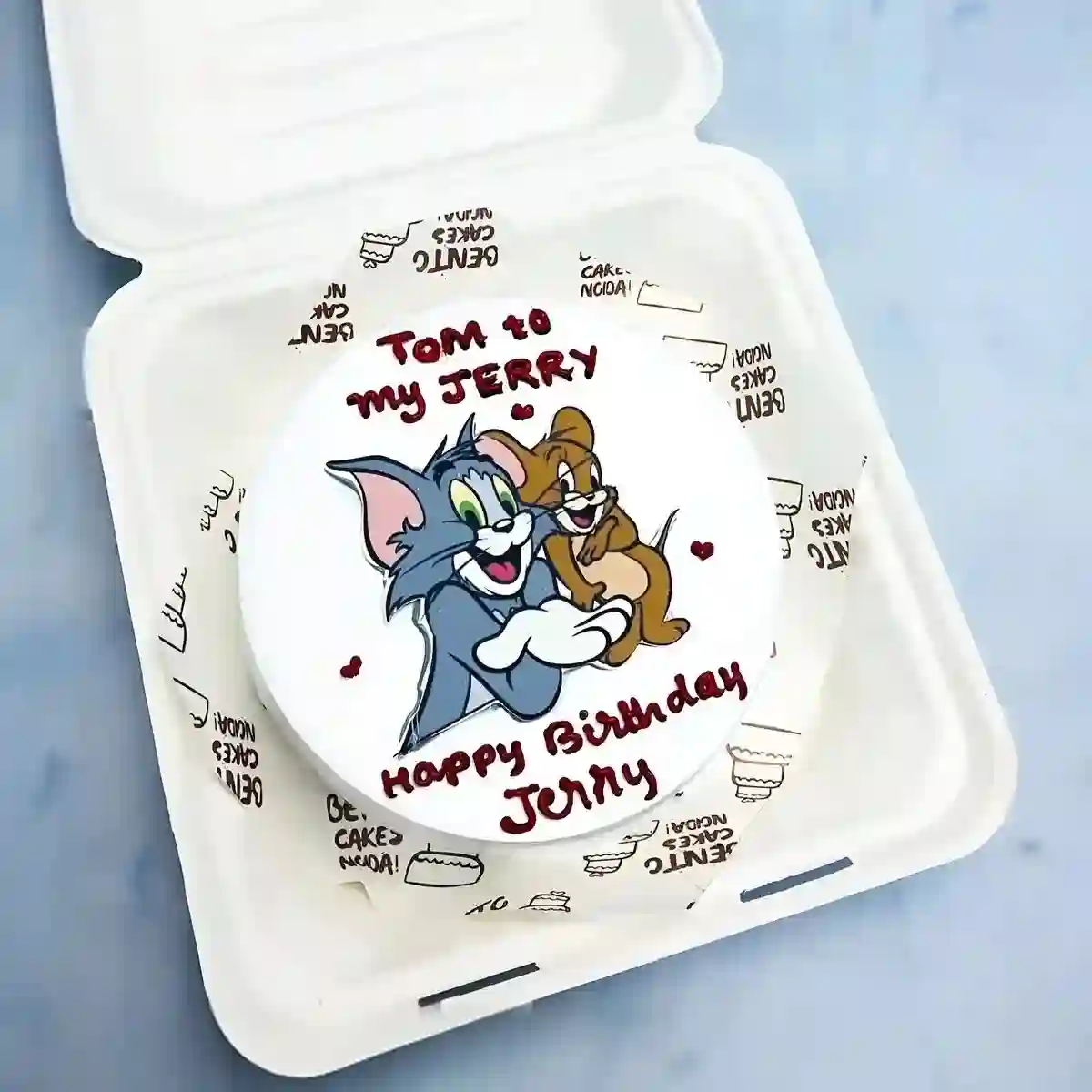 Tom and Jerry Bento Cake