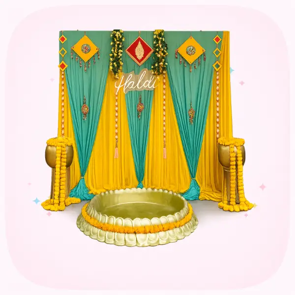 Haldi  decoration