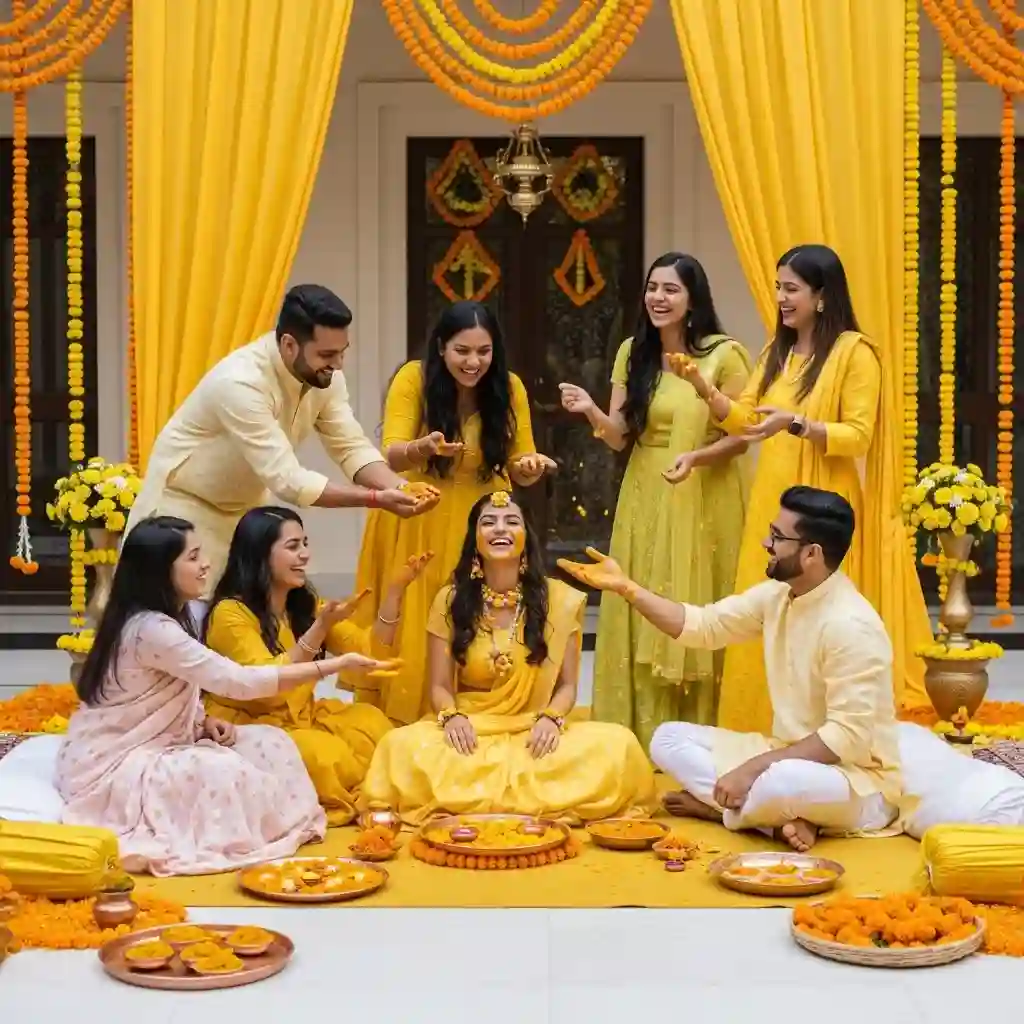 Haldi Decoration