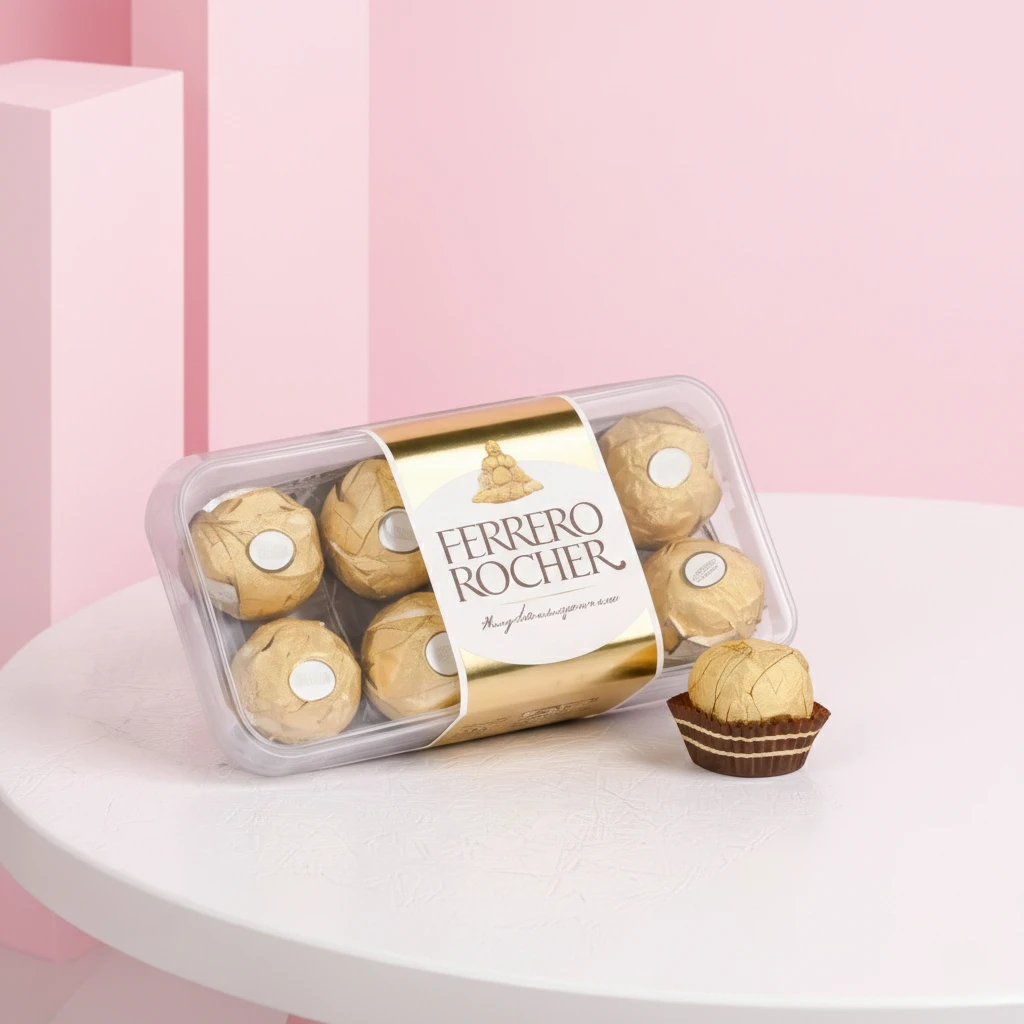 Mesmerizing Carnations with Ferrero Rocher