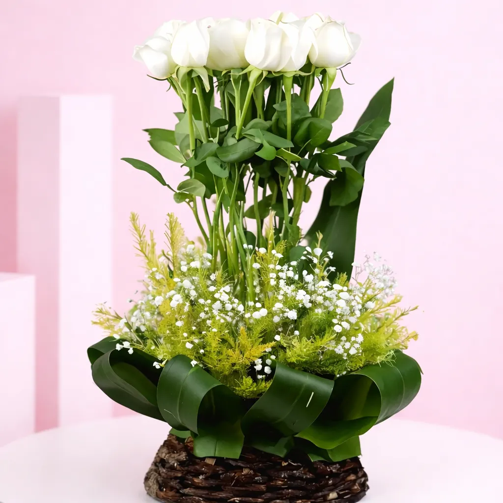 Floral Enchantment Basket