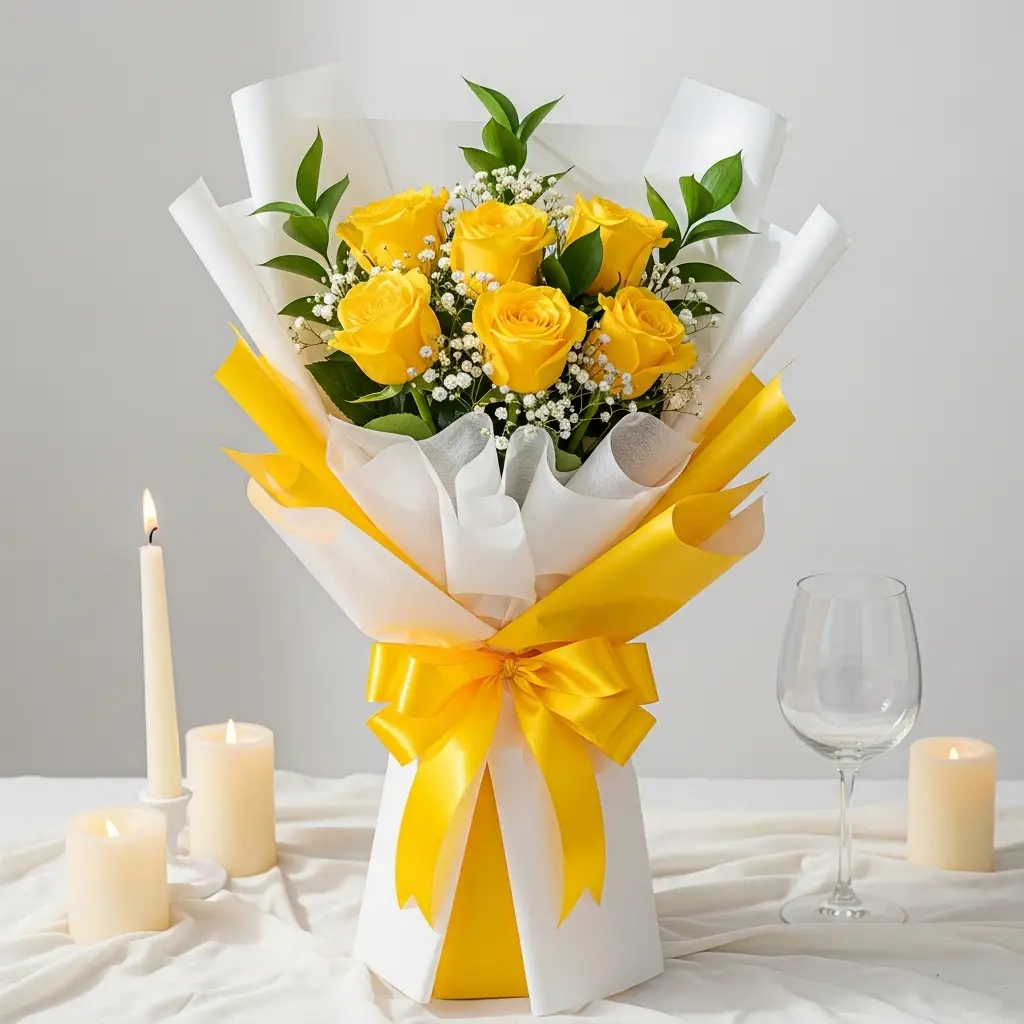 Radiant Yellow Bloom Bouquets
