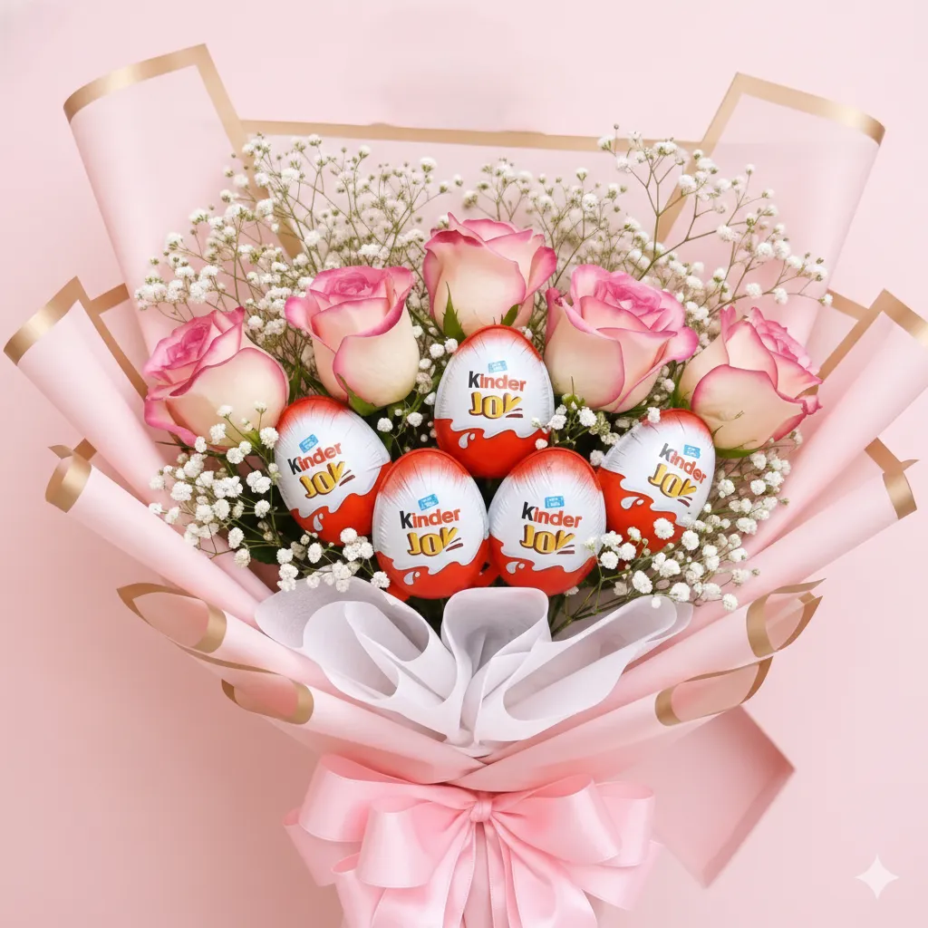 KinderJoy Love Hamper Bouquet