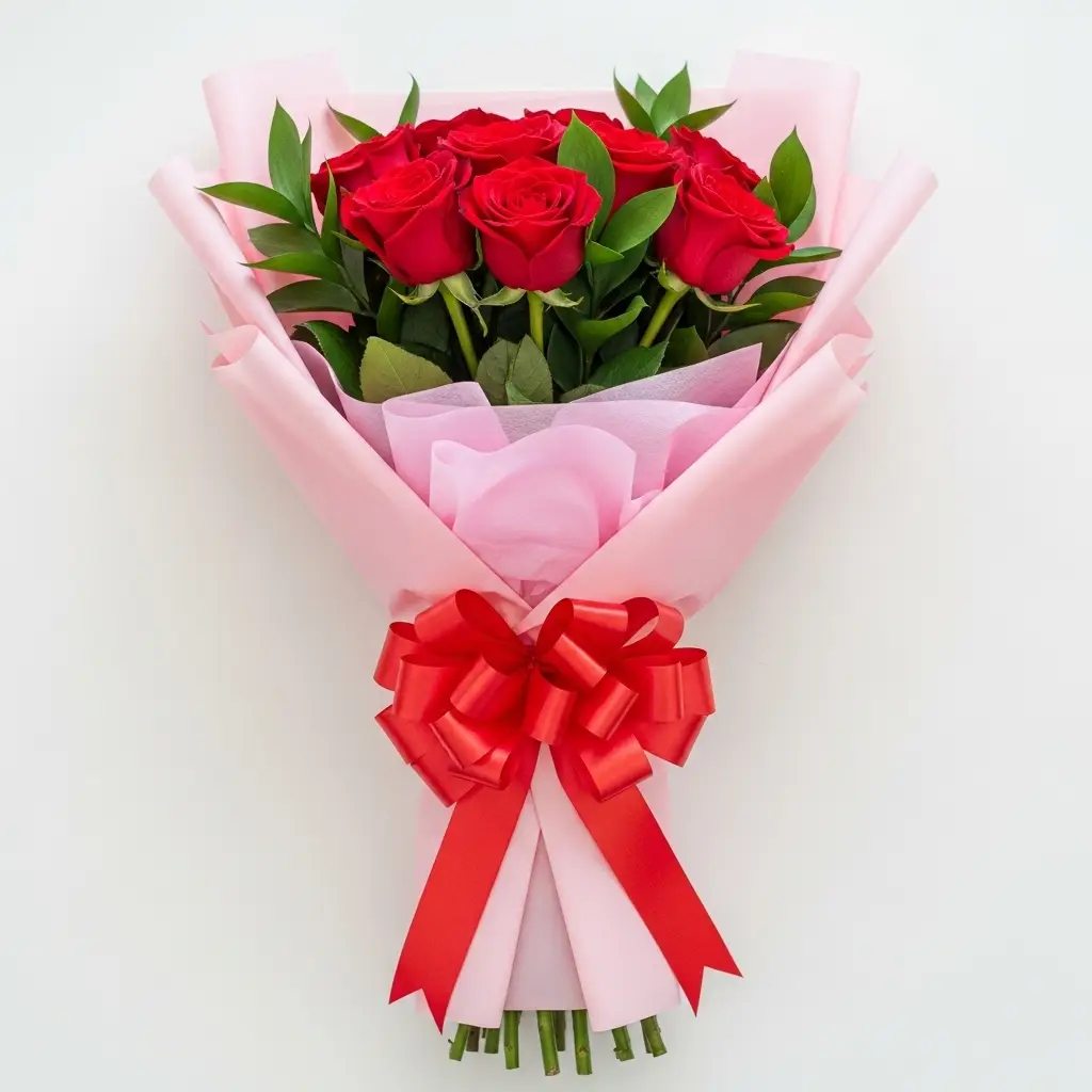 Pretty Pink Rose Bouquet