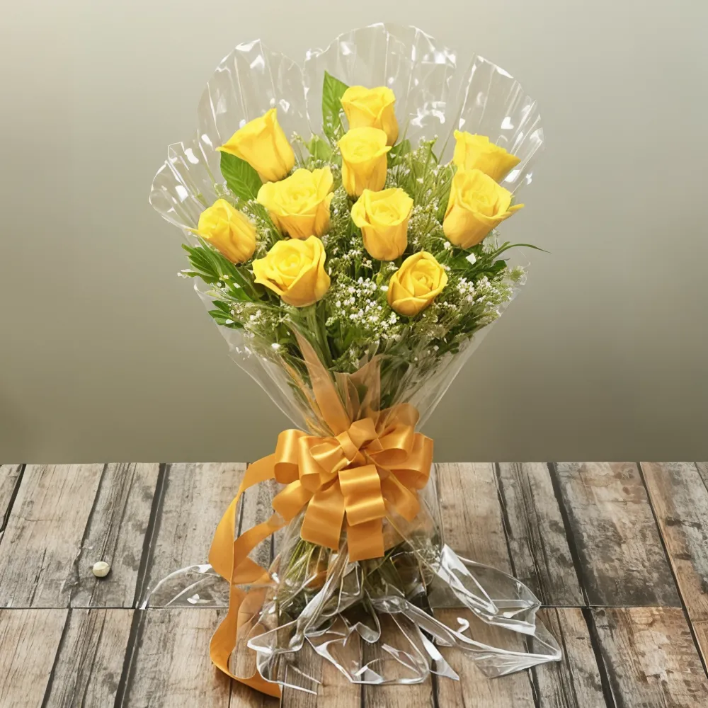 Yellow Rose Bouquet