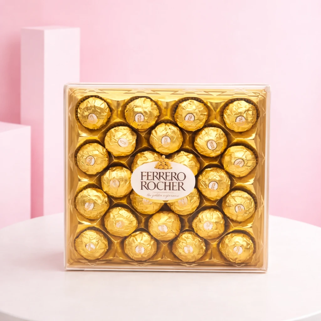 Crimson Rose with Rich Ferrero Rocher