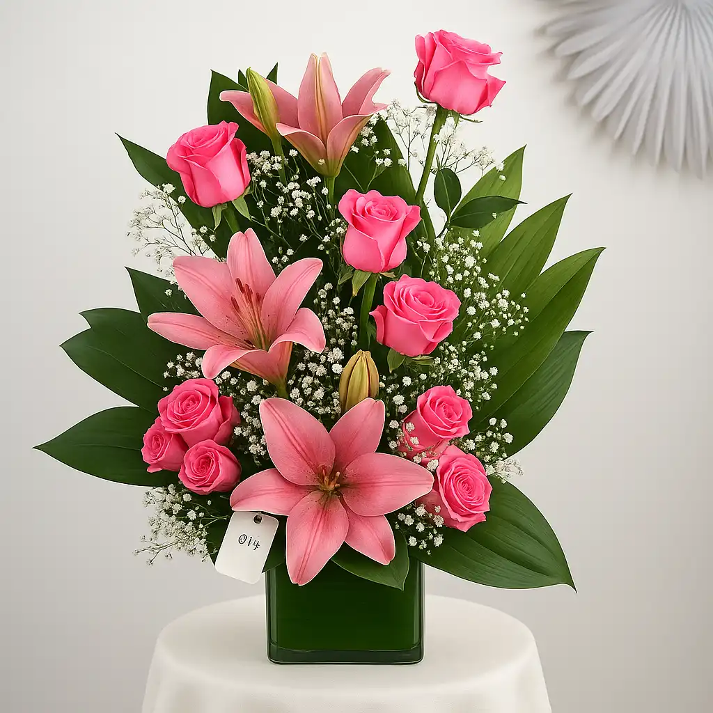 Pink Floral Beauty