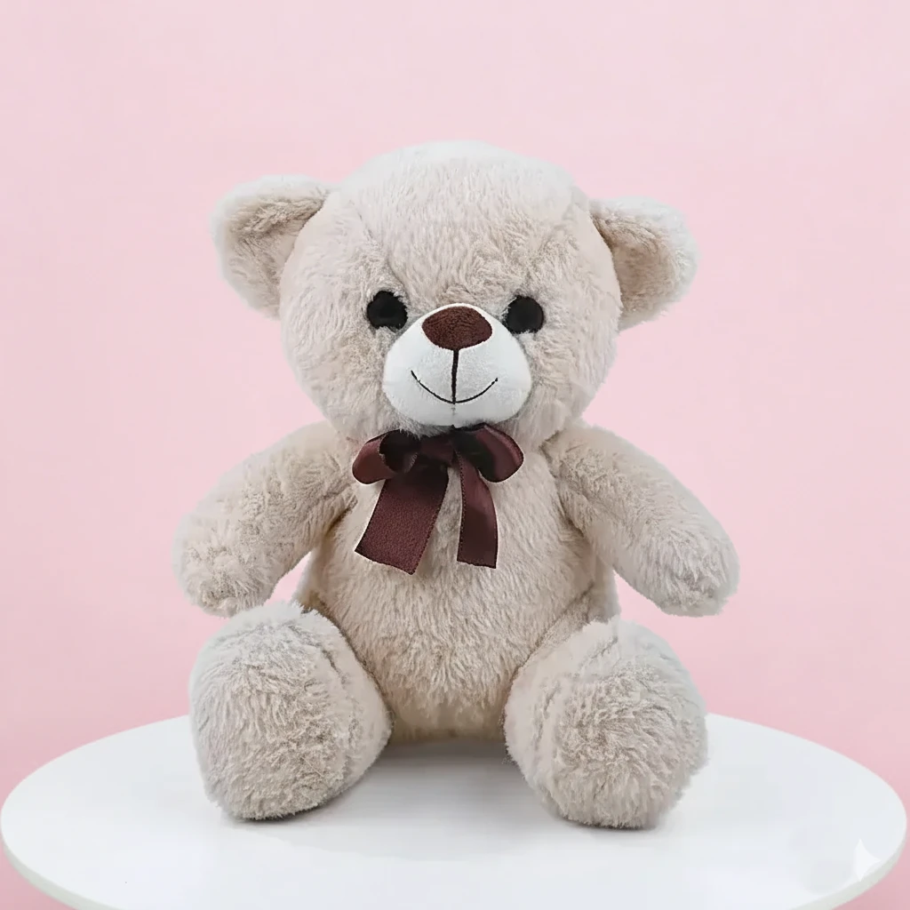 Single Rose & Teddy Chocolate Combo