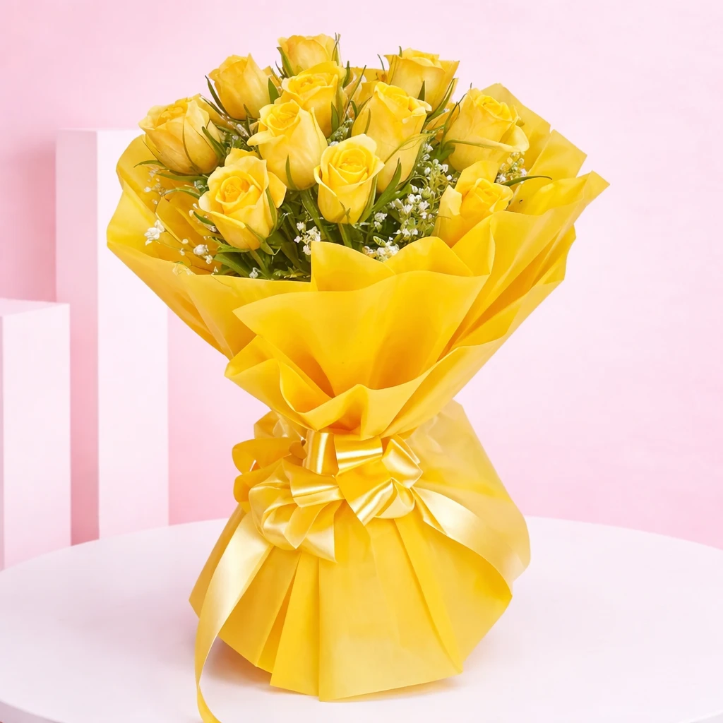Sunshine Yellow Roses