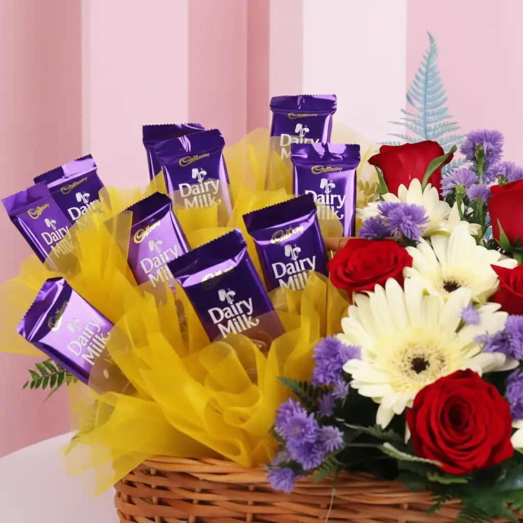Basket of Sweet Love Surprise — photo 3