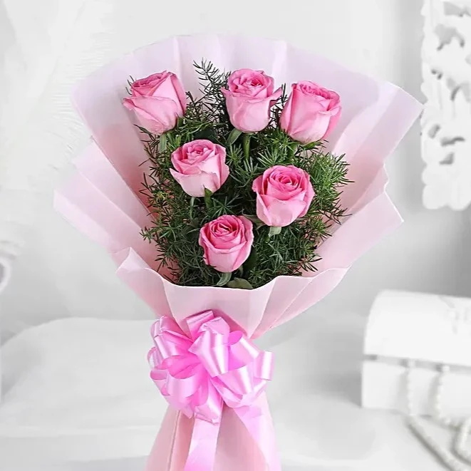 Pretty rose bouquet delivery in Ghaziabad