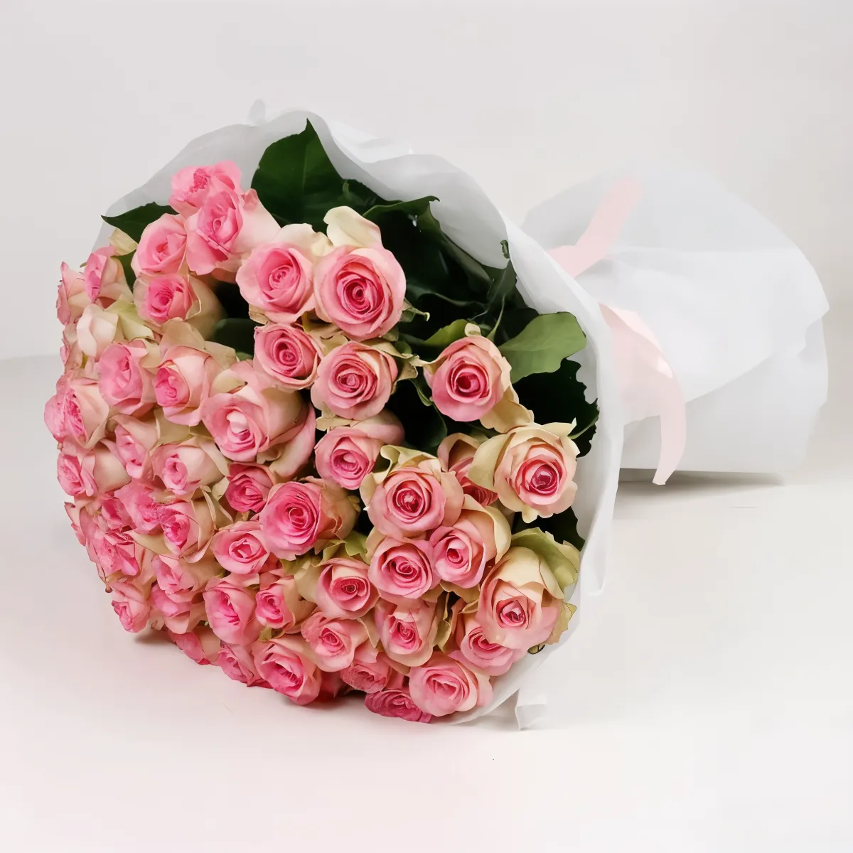 Pink Roses Bouquet