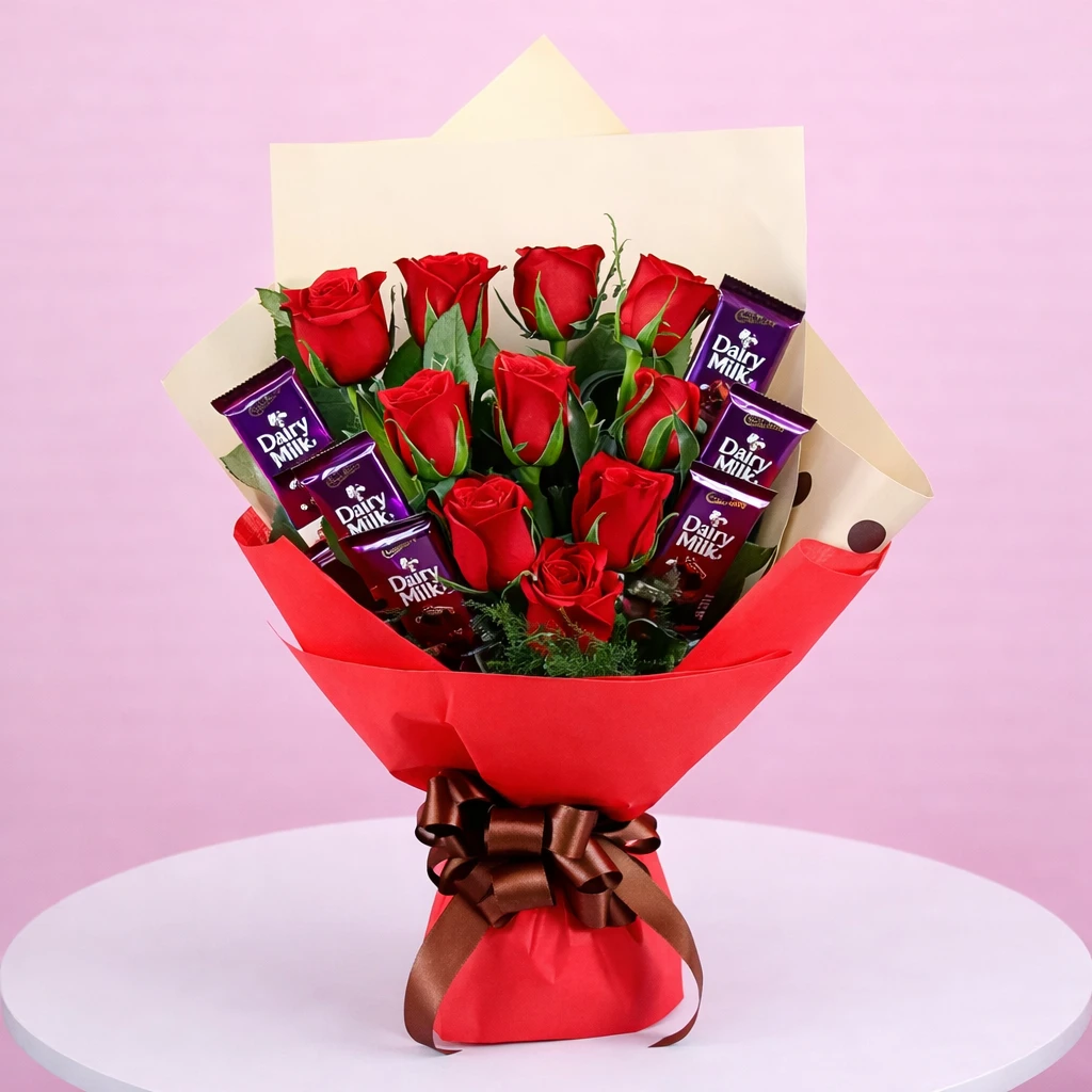 Love You Hamper with Chocolate — photo 2