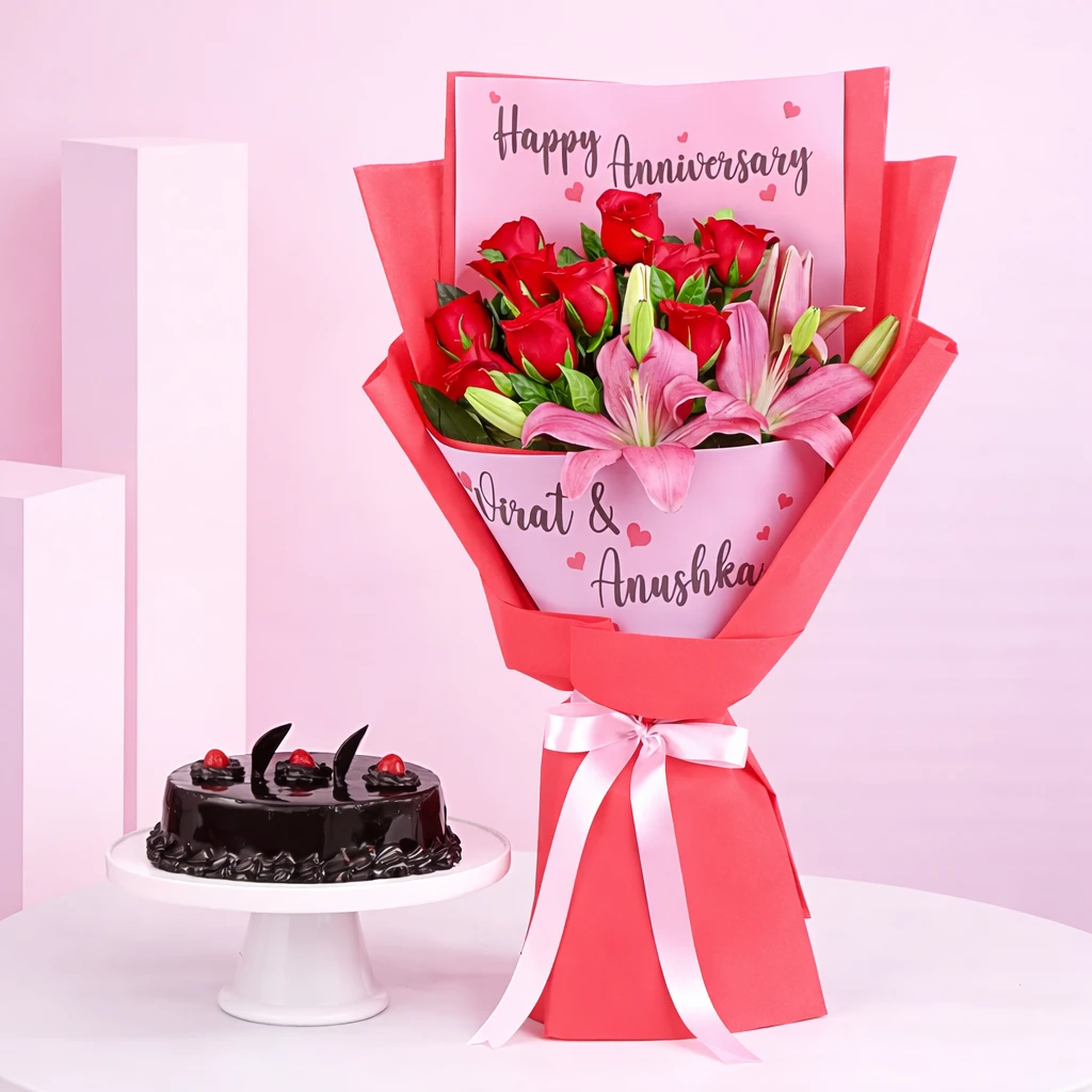 Romantic Anniversary Surprise Combo