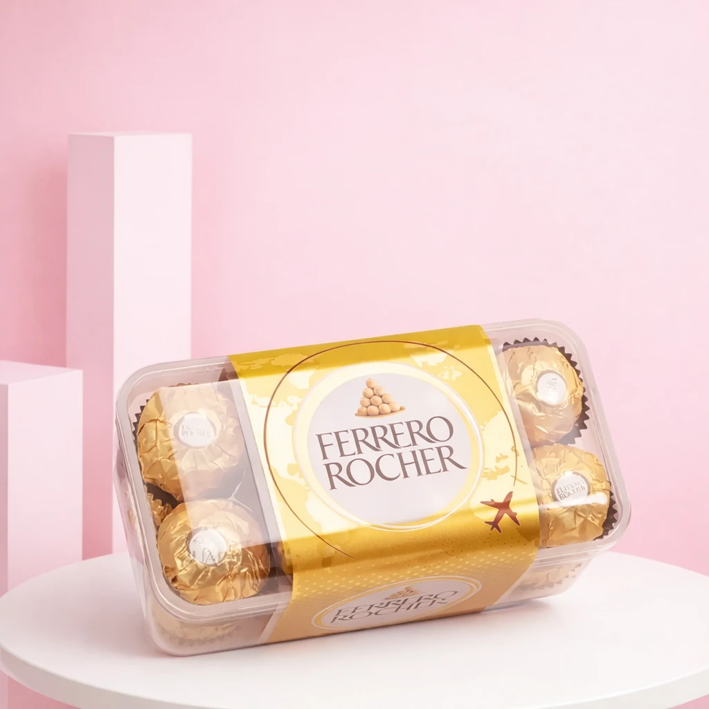 Sophisticated Rose with Golden Treat — photo 2