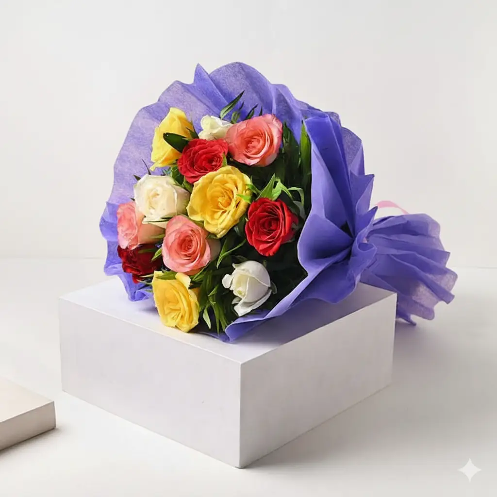 Buy Mix Flower Bouquet in Kolkata 