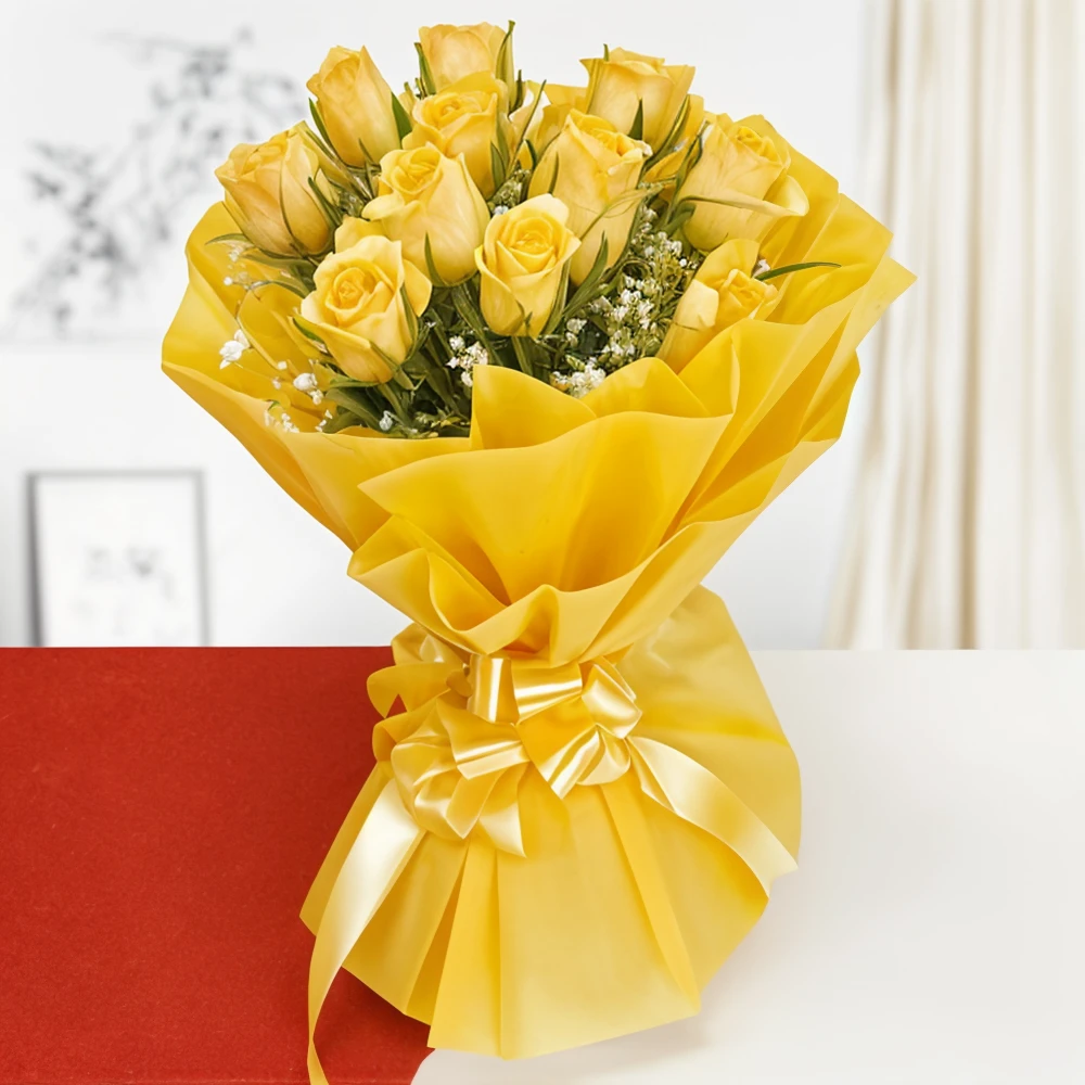 Sunshine Yellow Roses