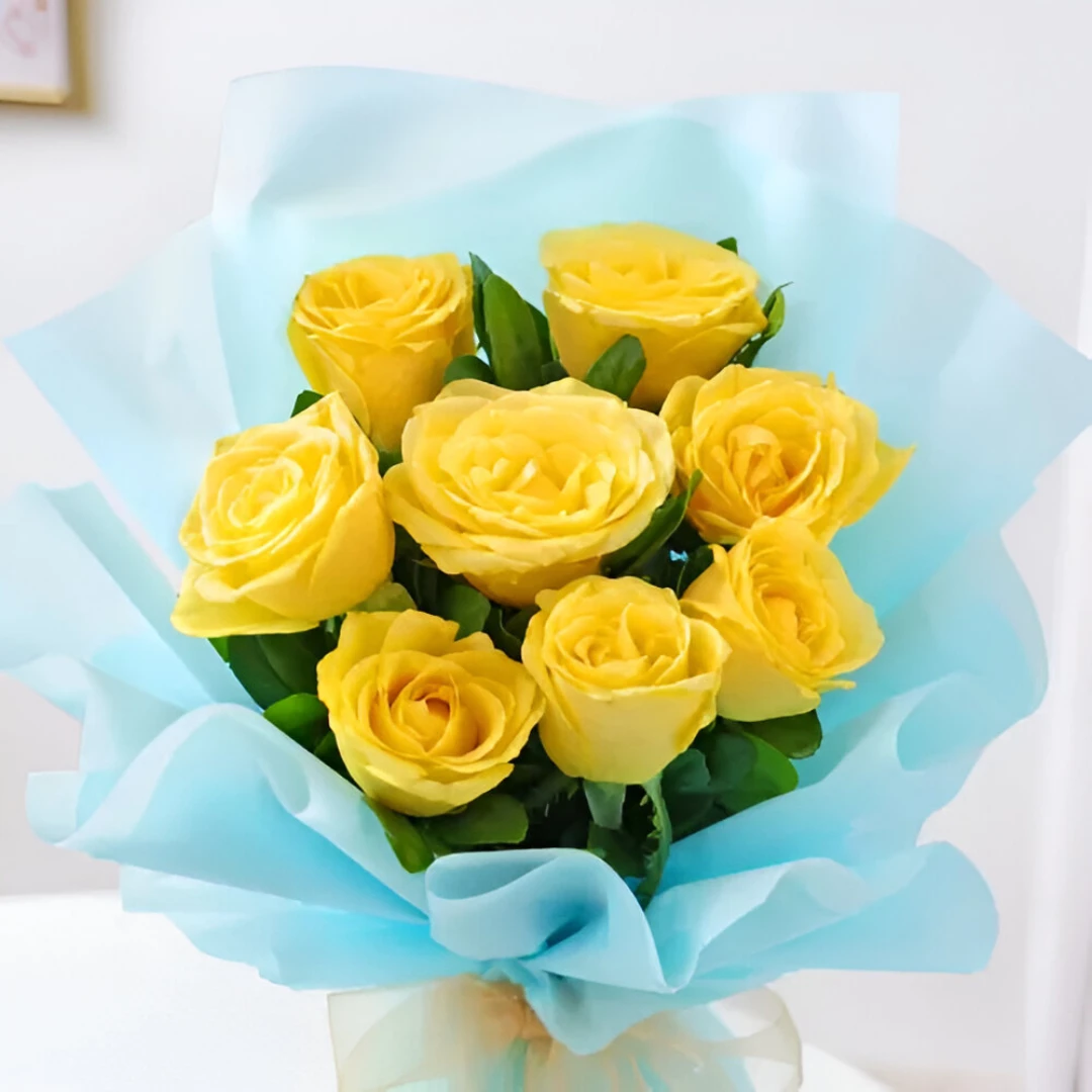 Yellow Rose Bouquet Delivery in Jaipur