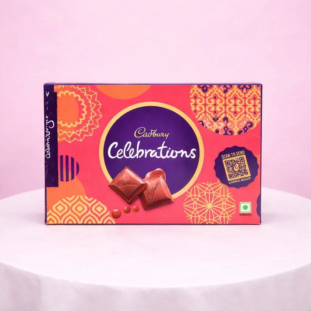 Celebration Combo with Chocolate and Bouquet — photo 3