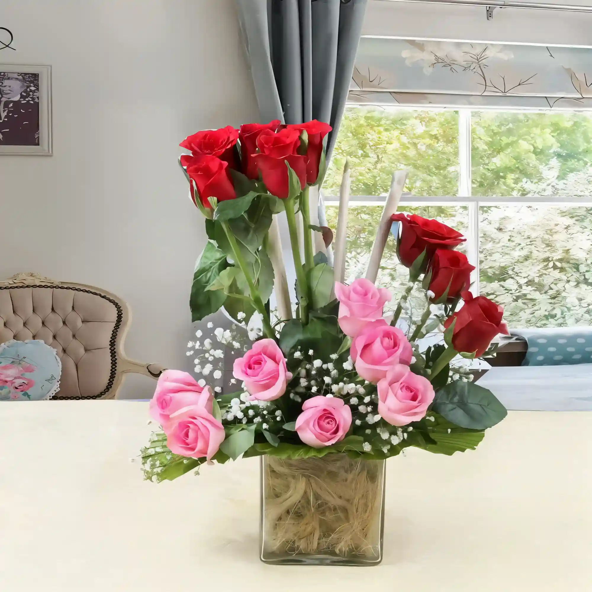 Fresh Rose Arrangement