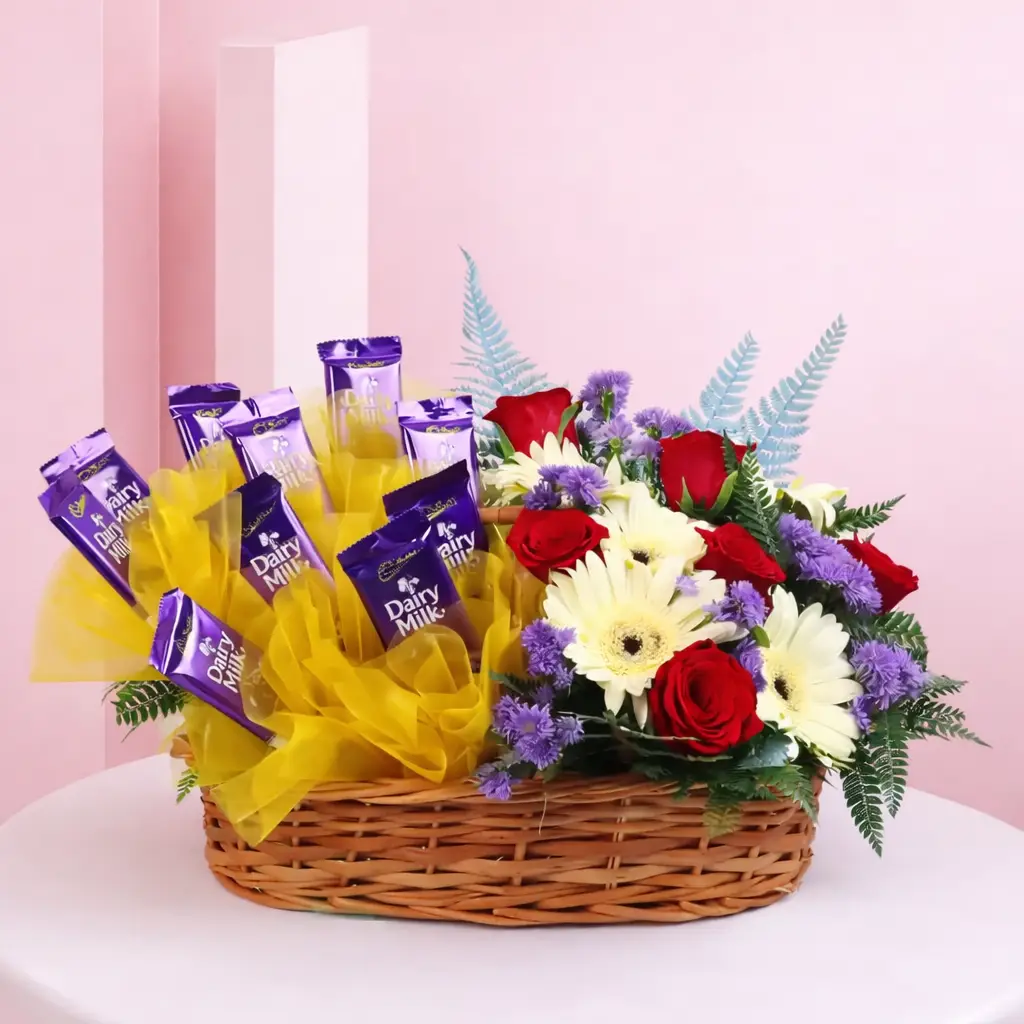Basket of Sweet Love Surprise