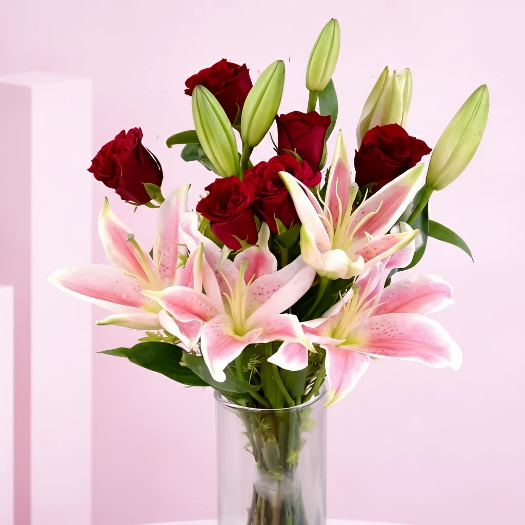 Elegance in a Glass Vase