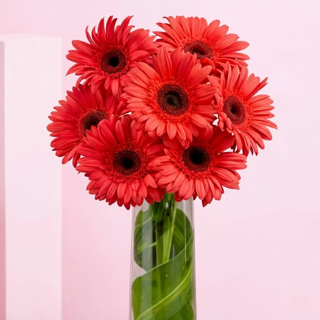 Pretty Pink Gerberas