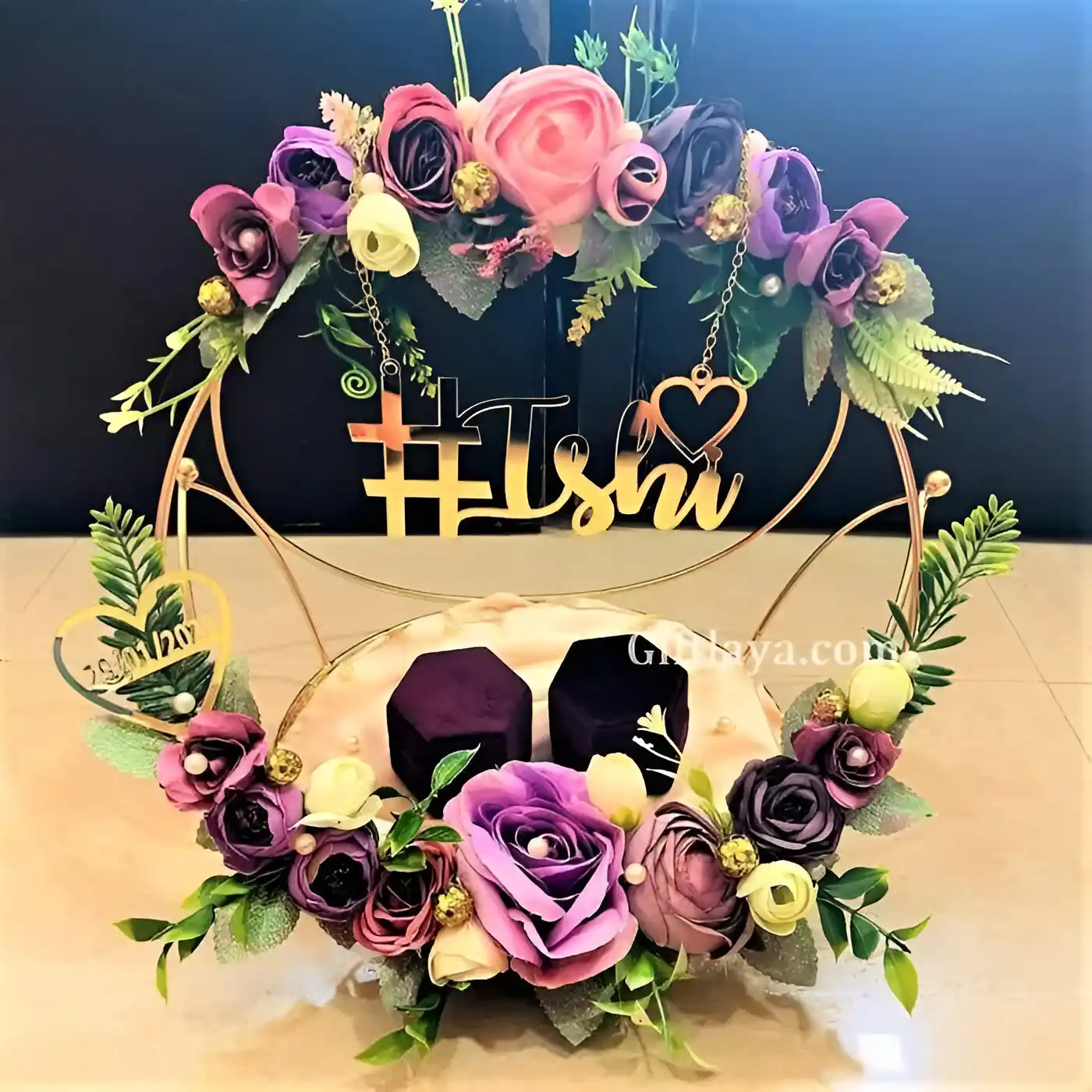 Modern Engagement Ring Platter