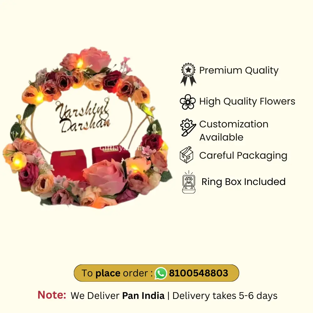 Wedding Engagement Ring Platter