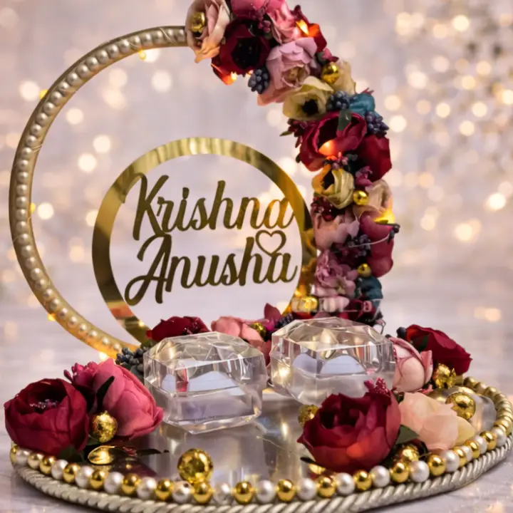 Handmade Wedding Ring Platter