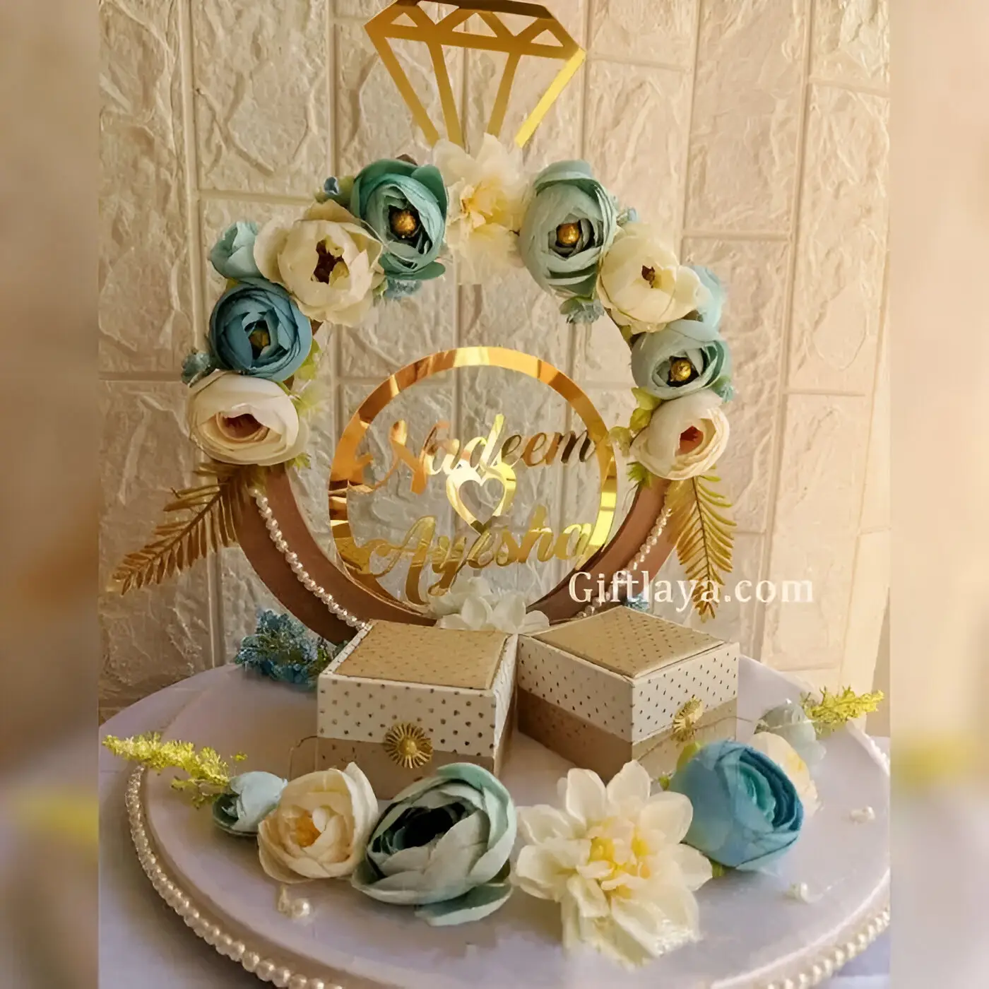 Creative Engagement Ring Tray