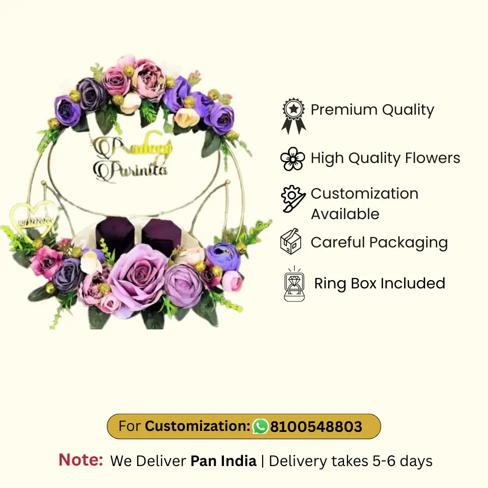 Modern Engagement Ring Platter