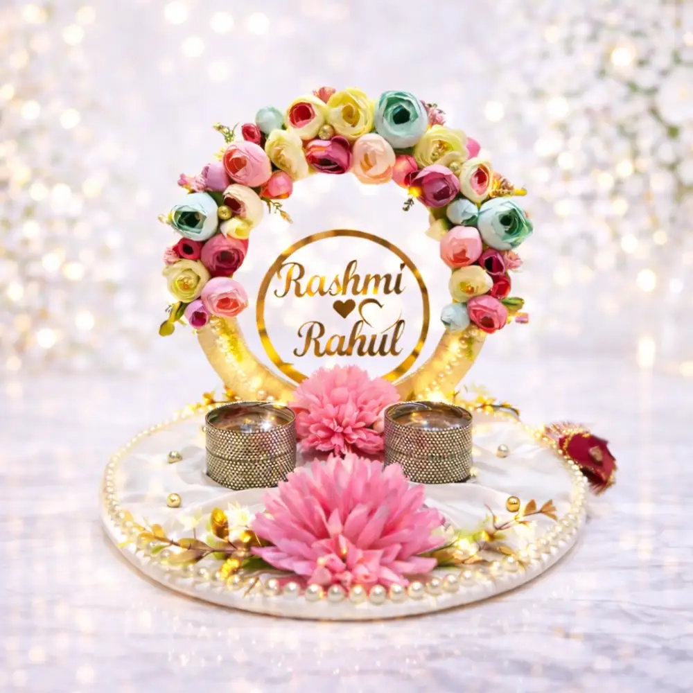 Engagement Ring Platter Decor