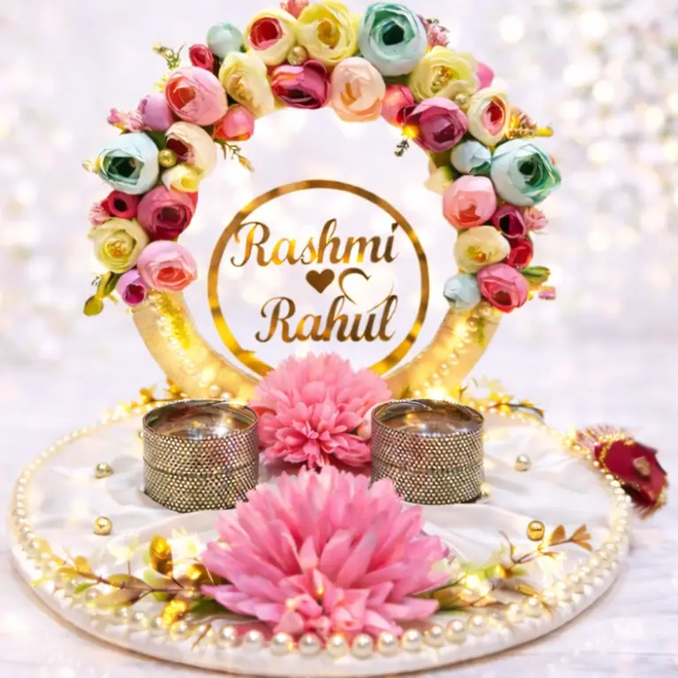 Engagement Ring Platter Decor