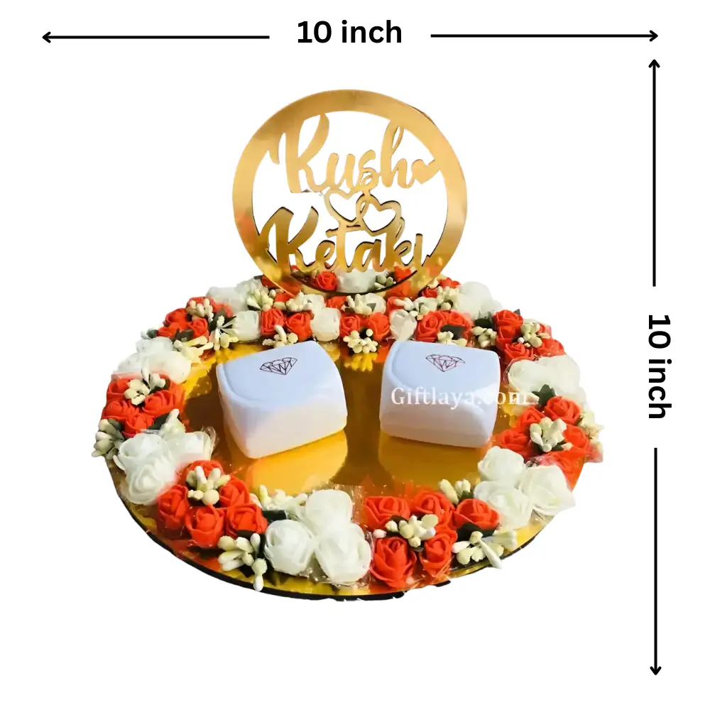 Ring Tray for Engagement Ceremony