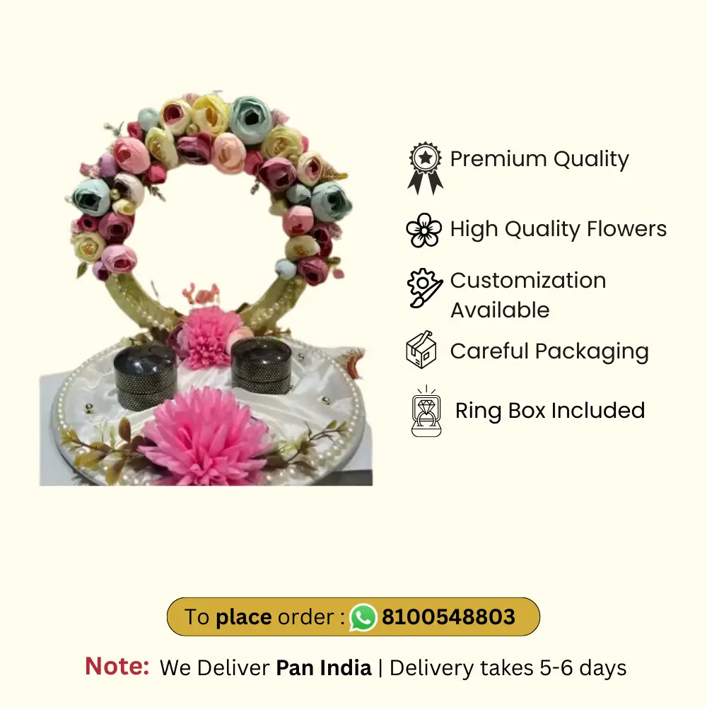 Engagement Ring Platter Decor