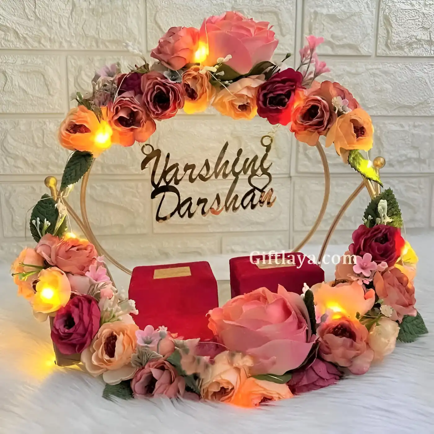 Wedding Engagement Ring Platter