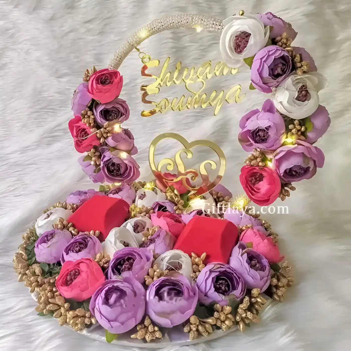 Engagement Plate Decoration