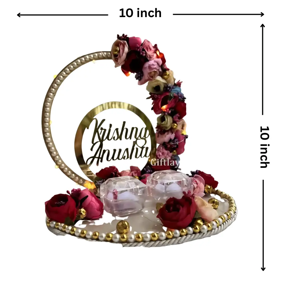 Handmade Wedding Ring Platter