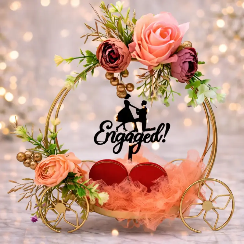 Couple Ring Tray Platter