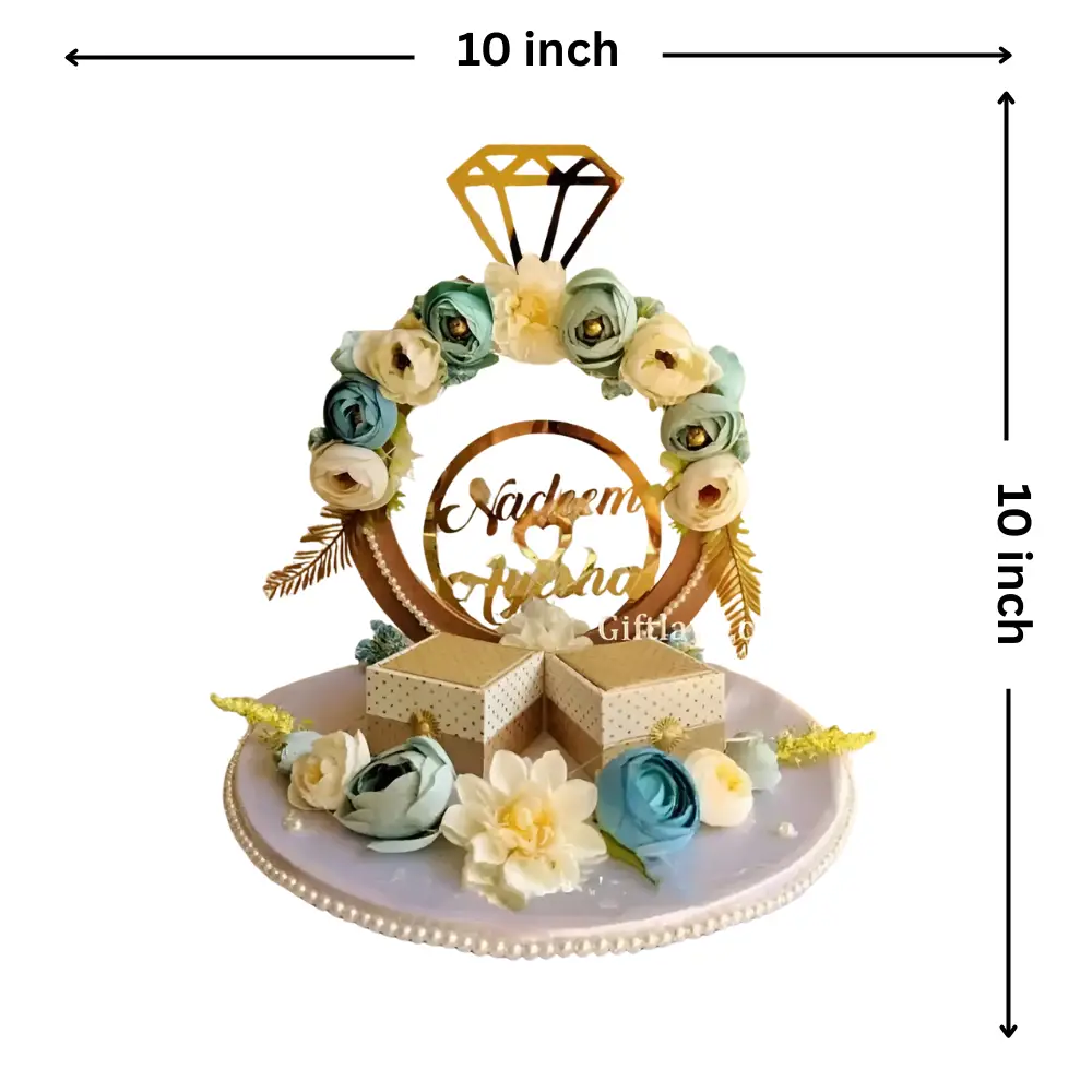 Creative Engagement Ring Tray