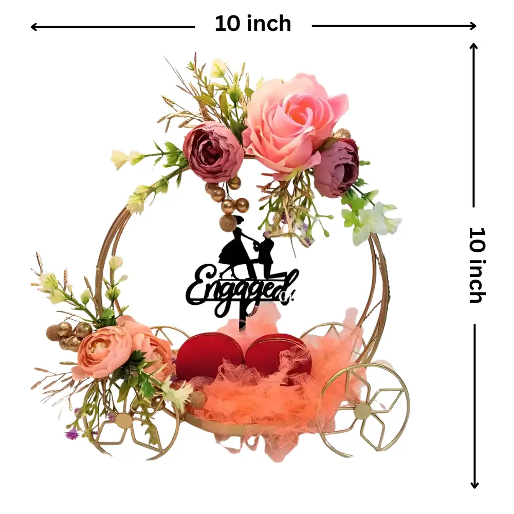 Couple Ring Tray Platter