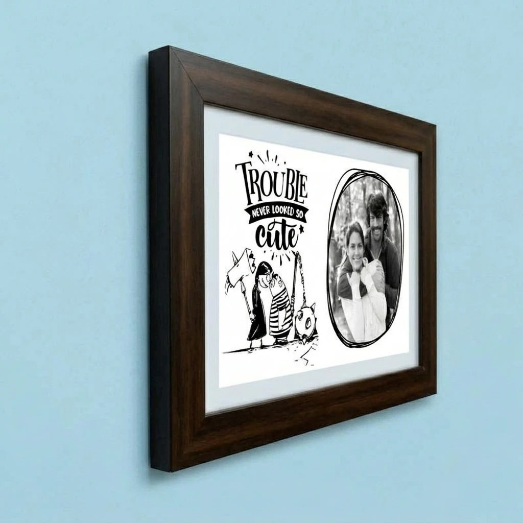 Love You Wooden Photo Frame