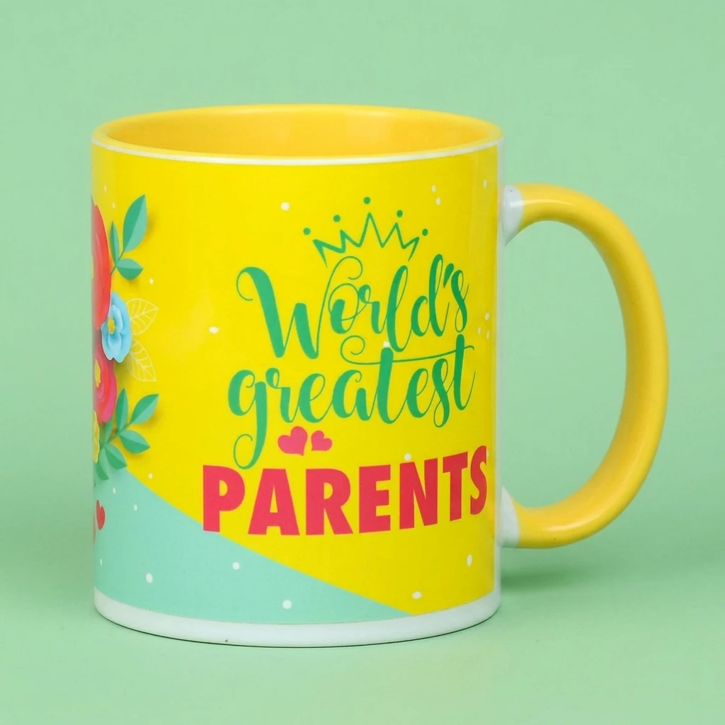 World Greatest Parents Quote Mug — photo 2