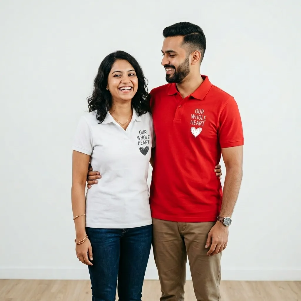 Heart Belongs To You Couple Tees