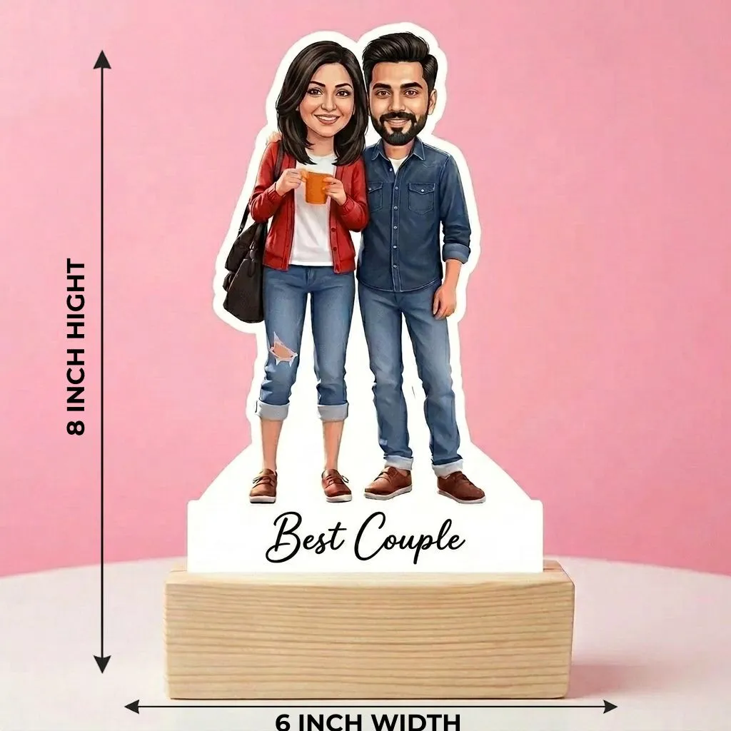 Personalized Couple Caricature Gift — photo 3